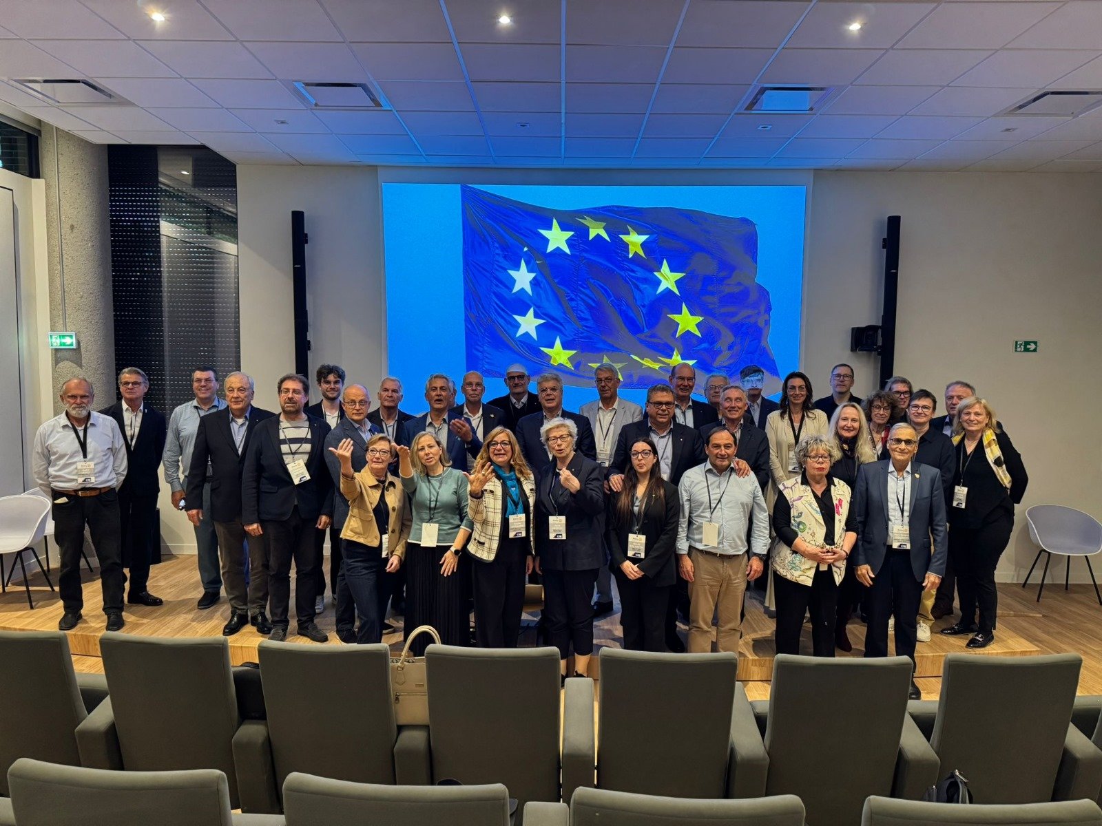 Soci del Rotary Club Colli Briantei insieme